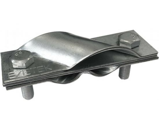 Зажим заземления EZETEK стержень - полоса/пруток диагональный, оцинковка 62815 