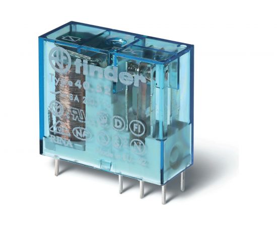 Миниатюрное реле Finder 2 CO конт. 8а, = 110в чувст. пост. тока, - гермет, 405271100001 
