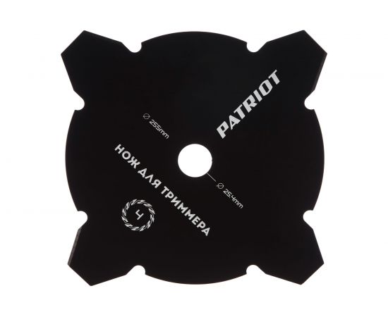 Нож TBM-4 (255 мм; 25.4 мм) для триммеров PATRIOT 809115208 