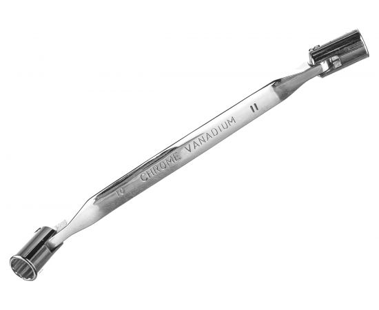 Торцевой шарнирный хромированный ключ HORTZ 10х11 HOR 120795 