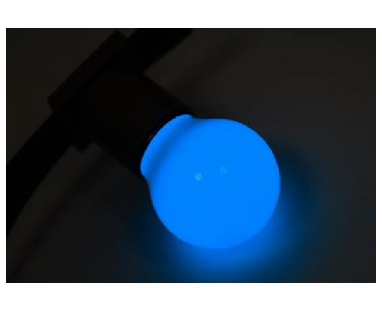 Лампа Neon-Night шар e27 3 LED диаметр 45 синяя 405-113 