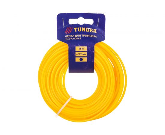 Леска (15 м; 3.5 мм; сечение круг; нейлон) для триммера TUNDRA 5443164 