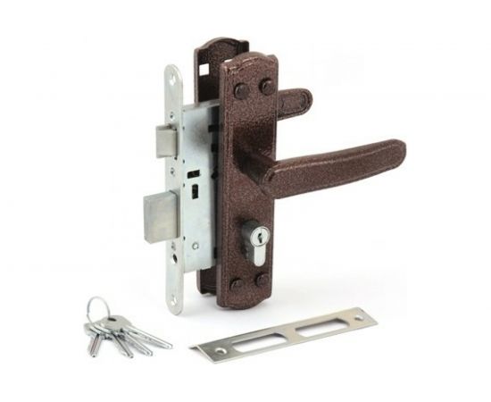 Врезной замок ЗЕНИТ Омега-ЗВ4-3-03-01 медь 21159 