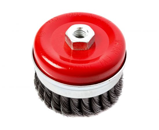 Кордщетка чашеобразная витая усиленная (100 мм; М14) для МШУ REDVERG 6623612 