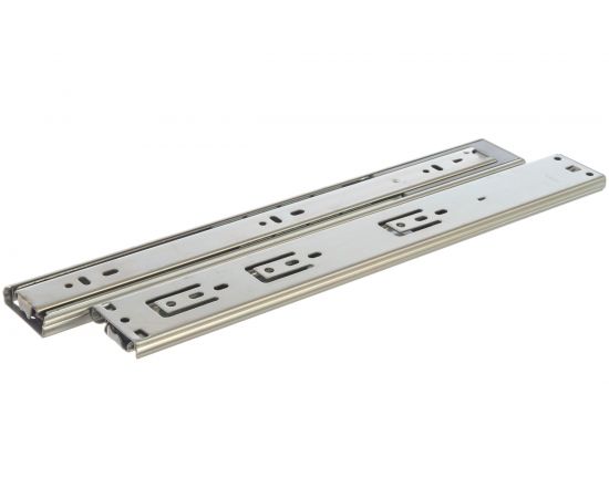 Шариковые выдвижные направляющие Laurus 350мм с доводчиком комплект 09423 – изображение 2