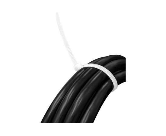 Нейлоновые стяжки vertextools 3х200, белый, 100 уп. СНБ-3-200 – изображение 2