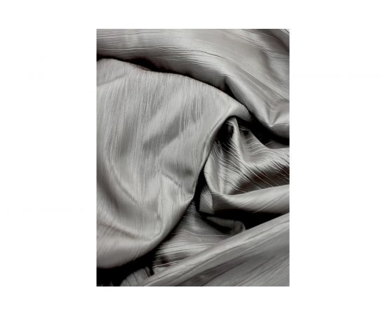 Штора для ванной комнаты Bath Plus Органза двухслойная, 180х200, серый NO WSV 030 – изображение 2