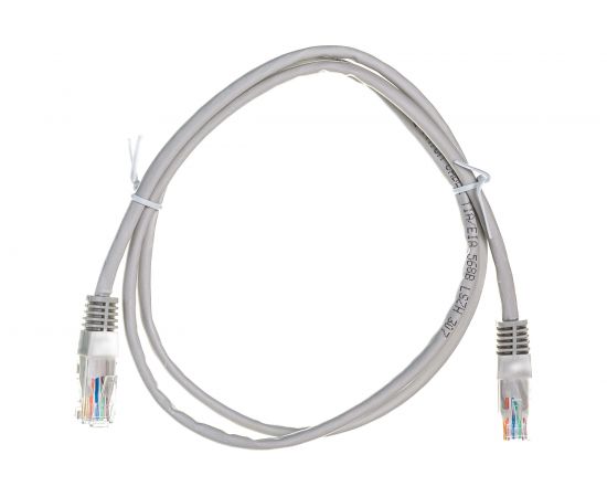 Патч-корд REXANT UTP категория 5e, LSZH, длина 1 метр, неэкранированный, серый 18-8002 – изображение 2