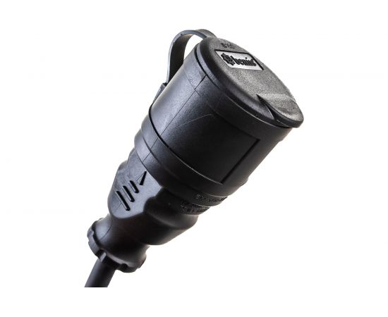 Силовой удлинитель-шнур ЭНАРГИТ КГ 3*2,5 ГОСТ, 1 розетка, 30 метров, ip 44, вилка и штепсель КГ325-30-1-44 – изображение 3