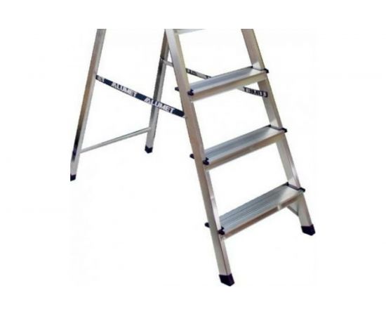 Алюминиевая девятиступенчатая стремянка с органайзером Алюмет Ам709АК – изображение 3