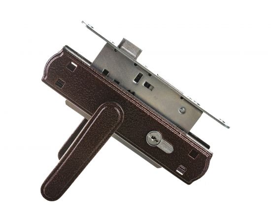 Врезной замок ЗЕНИТ Омега-ЗВ4-3-03-01 медь 21159 – изображение 3