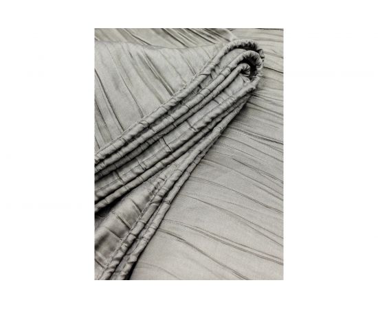 Штора для ванной комнаты Bath Plus Органза двухслойная, 180х200, серый NO WSV 030 – изображение 4