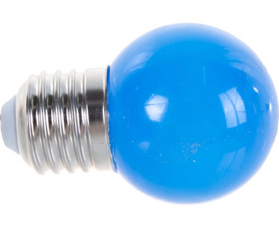 Лампа Neon-Night шар e27 3 LED диаметр 45 синяя 405-113 – изображение 4