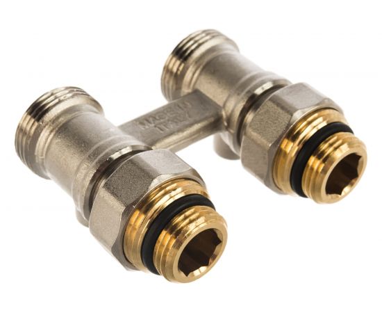 Узел нижнего подключения Purmo 1/2 х 3/4 прямой MTB 127 AZ03TP004001300SNICK – изображение 5