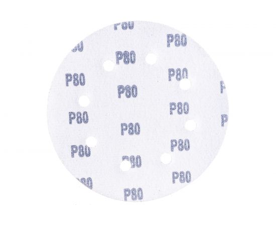 Круг шлифовальный (5 шт; 180 мм; P80; 8 отверстий) АЯ-ТЕХ 4673729815048 – изображение 5