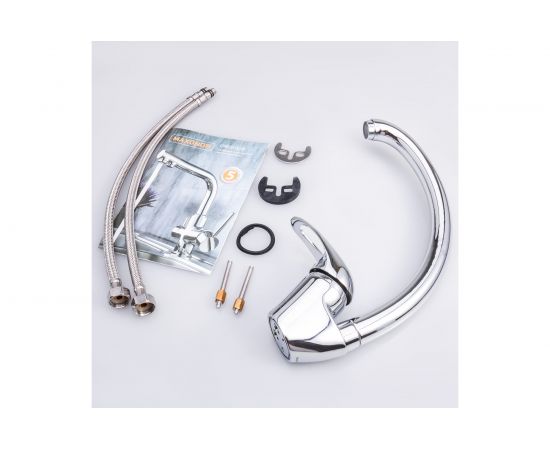 Смеситель для кухни Maxonor хром MN4103 – изображение 5