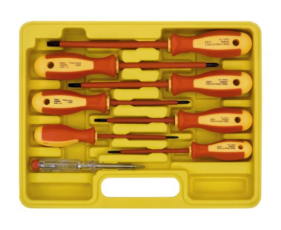 Набор диэлектрических отверток 8шт Энкор 19835 – изображение 5