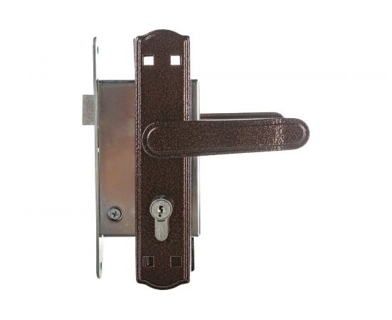 Врезной замок ЗЕНИТ Омега-ЗВ4-3-03-01 медь 21159 – изображение 6