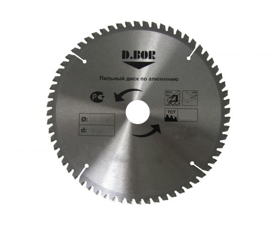 Диск пильный по алюминию (250х30 мм; Z80) D.BOR 9K-412508005D 
