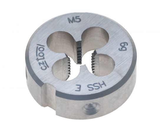 Плашка HSSE М 5 шаг 0,8 мм. D20 мм Bucovice Tools 290050 