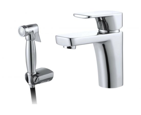 Смеситель для раковины D&K с гигиеническим душем DA1432601 