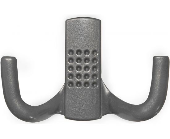 Крючок-вешалка со скрытым креплением Трибатрон КВС-2 алюминиевый металлик 4354 