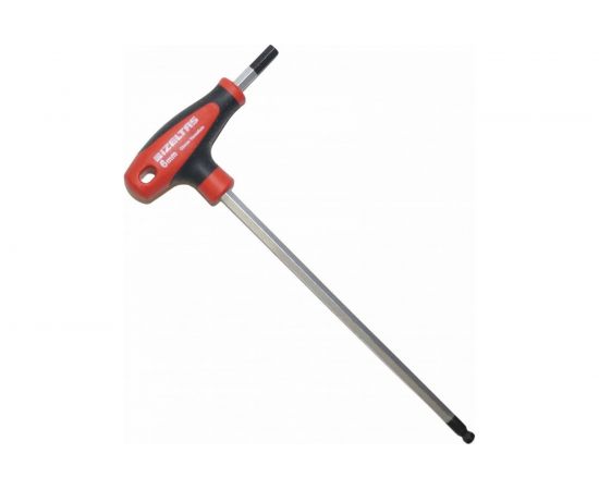 Т-образный шестигранник IZELTAS с рукояткой, с шаром, 6 мм 4921220060 