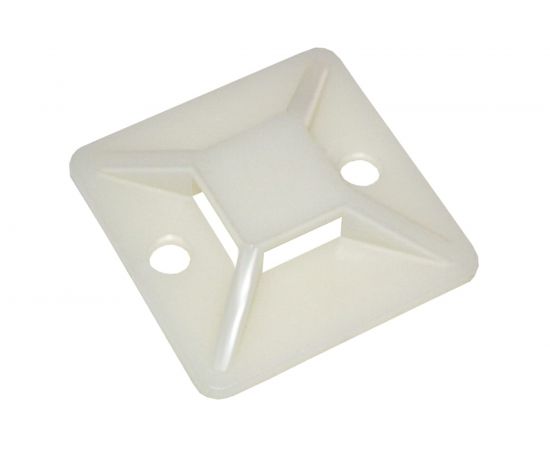 Самоклеящаяся площадка под хомуты IEK 25x25, 100 шт. UHP30-25-100 