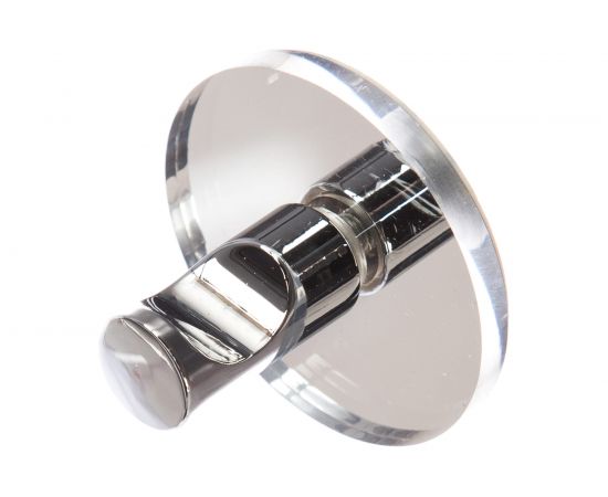 Круглый крючок RIDDER самоклеящийся зеркальный 131040300 