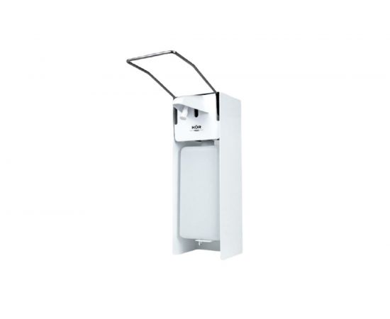 Металлический антивандальный локтевой дозатор HOR с замком D-030A-RA 9992022 