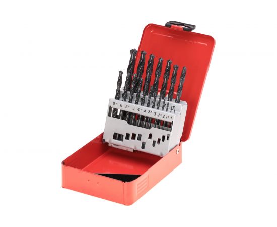 Набор сверл по металлу (19 шт; 1-10 мм; HSS-R) Ruko 205212 