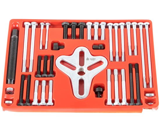 Съемник шкивов 25-100мм, 46шт МАСТАК 103-20046 