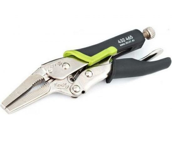 Зажим с фиксацией и удлиненным захватом Дело Техники 165 мм 432465 