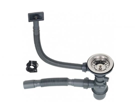 Мойка MELANA ProfLine 3.0/200, сатин, врезная, прямоугольная, правая D7851H-R сатин – изображение 2