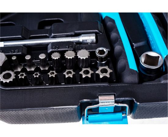 Набор инструмента 170 предметов AIST 4-32мм 1/4, 1/2 6 граней 4091170B 00-00023717 – изображение 11