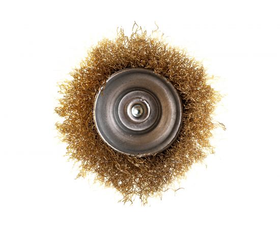 Чашечная корщетка для дрели Курс со шпилькой 65 мм 38467 – изображение 2