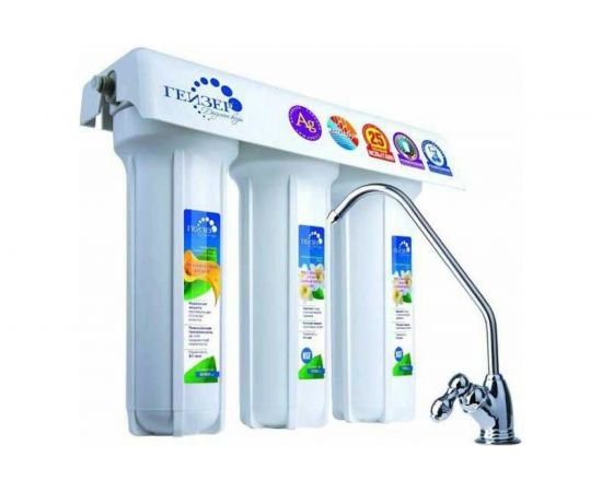 Проточный фильтр для воды под мойку Гейзер 3 ИВЖ люкс, кран 6 11019 – изображение 2
