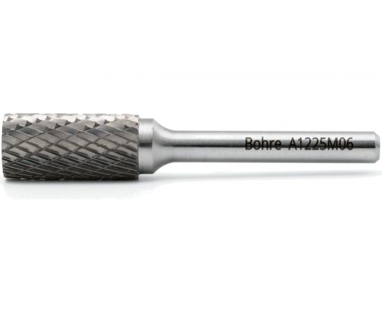 Борфреза твердосплавная Bohre цилиндрическая, тип A 12-25-М-06-L70 КБ001377 – изображение 2