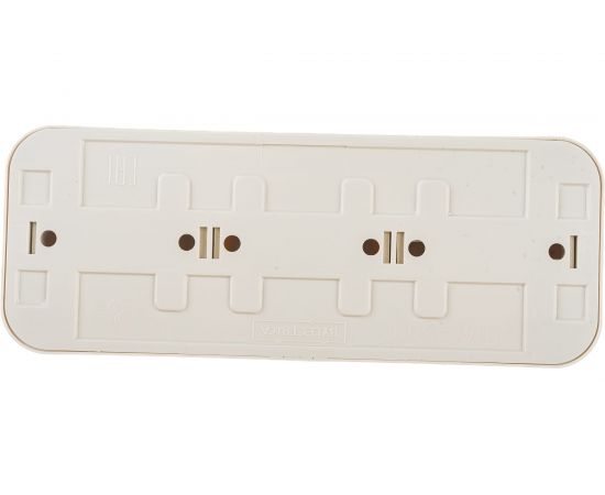 Розетка Bylectrica 3-местная ОУ с заз.конт., серия ПРАЛЕСКА, бежевый, РА16-265 бежевый – изображение 2