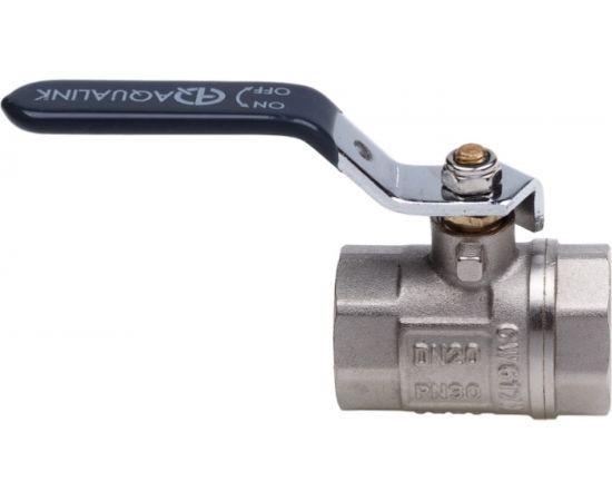 Шаровой кран AQUALINK вн-вн 3/4 ручка 1144 – изображение 2