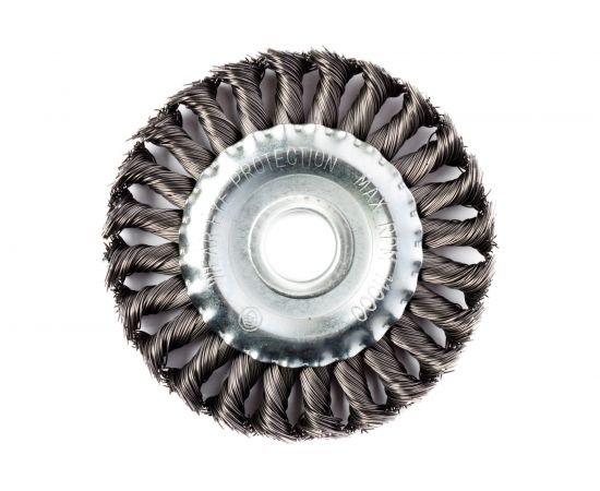 Кордщетка радиальная витая (125х22 мм) для МШУ REDVERG 6623614 – изображение 2