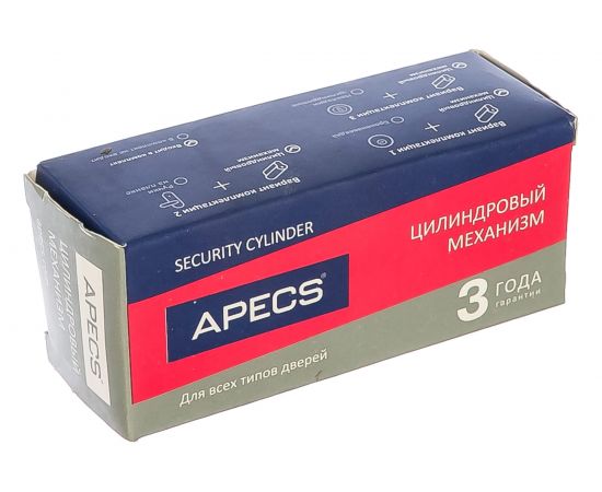 Цилиндровый механизм APECS SC-M90-Z-NI M 90-ZN 03311 – изображение 3