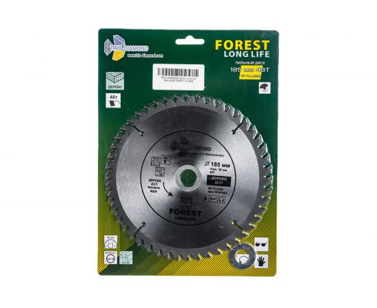 Диск пильный по дереву (185х30/20/16 мм; 48Т) TRIO-DIAMOND FLL828 – изображение 3