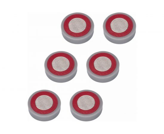 Супермощные неодимовые магниты BRAUBERG HEAVY DUTY малого диаметра 20 мм, набор 6 шт., серые 237485 – изображение 3