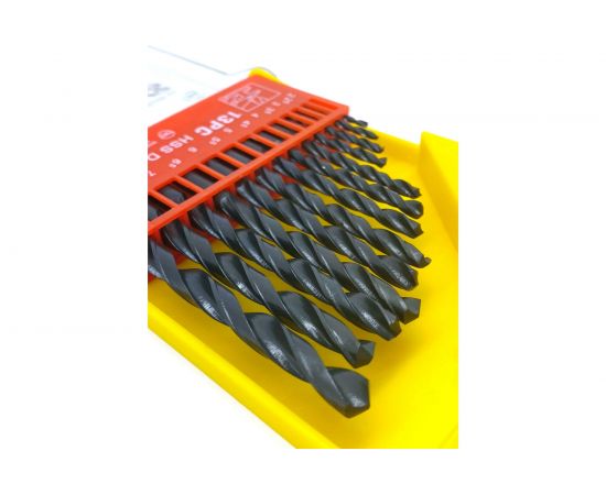 Набор сверл НС-40 (13 шт; 2-8 мм; шаг 0.5 мм) Sekira 00-00009557 – изображение 3