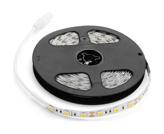 Светодиодная лента Apeyron 12В, 14,4Вт/м, smd5050, 60д/м, IP20, 700Лм/м, ширина подложки 10мм/129 – изображение 3