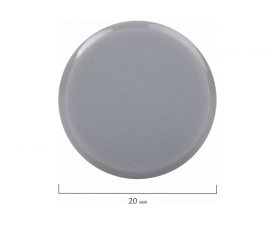 Супермощные неодимовые магниты BRAUBERG HEAVY DUTY малого диаметра 20 мм, набор 6 шт., серые 237485 – изображение 4