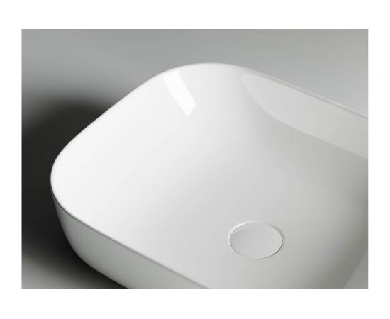 Умывальник чаша Ceramica Nova накладная, прямоугольная Element 505х405х140 мм CN6008 – изображение 4