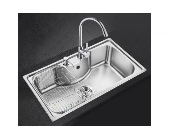 Врезная кухонная мойка Oulin OL-330 – изображение 4