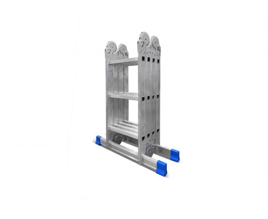 Алюминиевая лестница-трансформер LadderBel 4 секции по 3 ступени LT433 – изображение 5